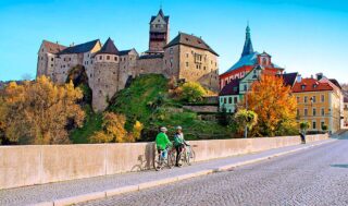 Hrad loket a cyklisti cyklodovolená 2026 Západočeské lázně tuzemsko