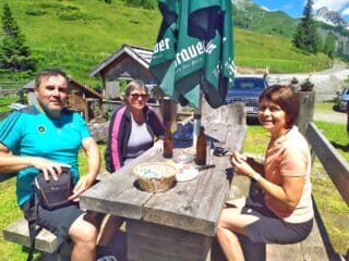 občerstvení cyklozájezd 2026 Rakousko Alpy