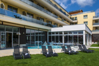 hotel s bazénem cyklodovolená Tokaj Maďarsko 2026