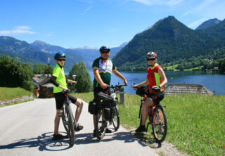 Cyklisti Rakousko Ennská cyklostezka