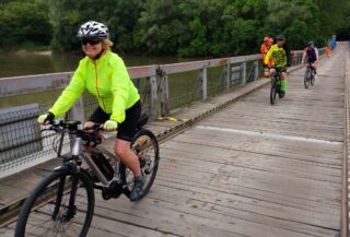 Cyklostezka a cyklisti cyklodovolená Tokaj Maďarsko 2026