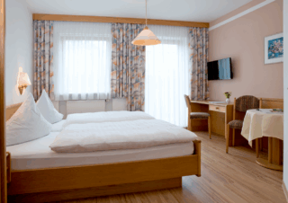 ubytování pokoj dovolená na kole Bavorský les Šumava 2026 Německo Česko