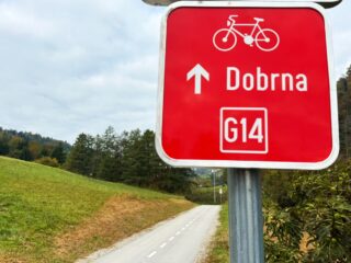 cyklostezka Dobrna termály Slovinsko 2026
