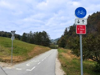 cyklostezka Slovinsko Dobrna dovolená na kole 2026