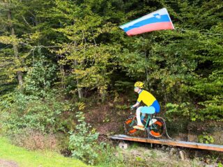 maketa cyklisty dovolená na kole Slovinsko Dobrna termály 2026
