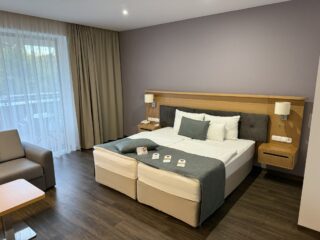 hotelový pokoj Maďarsko Lenti termály 2026