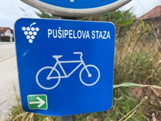Pušipelova staza cyklostezka dovolená na kole Maďarsko Lenti termály 2026
