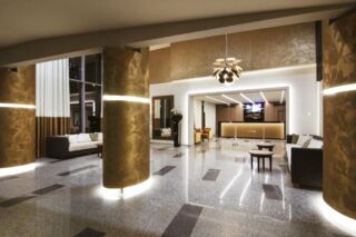 lobby hotelu cyklozájezd Termály na Muru Moravske Toplice Slovinsko 2026